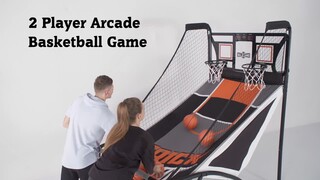 Best Buy: Hall of Games 2 Player Arcade Basketball Game, Black/Grey  BG144Y20004