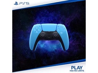 Promoção de Controle PS5 sem Fio DualSense Sony Starlight Blue