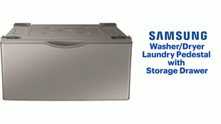 Samsung 27 Laundry Pedestal with Storage WE402NP/A3