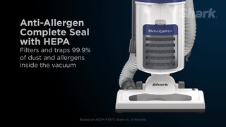 Best Buy: Shark Navigator Anti-Allergen Plus Upright Vacuum with HEPA  Filtration White NV141