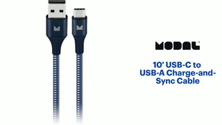 Modal™ Apple MFi Certified 10' Lightning USB Charging Cable White  MD-MA5WG10 - Best Buy