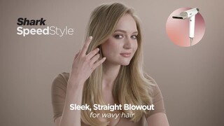 Hair Dryer  Voluminous, Straight Blowout For Coily Hair (Shark®  SpeedStyle™) 