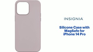 Insignia™ Liquid Silicone Case with MagSafe for iPhone 14 Pro Max Lavender  NS-14PMMSSILLV - Best Buy