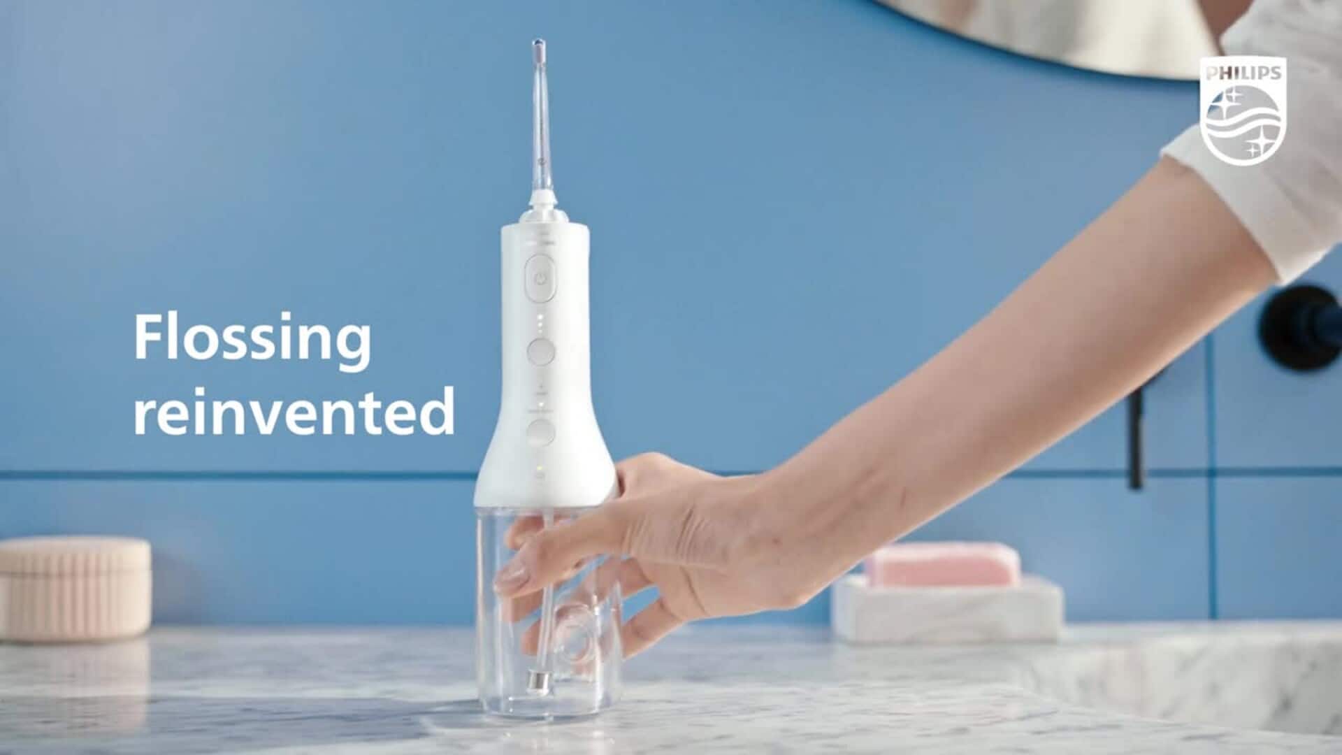 Philips Sonicare Cordless Power Flosser 3000 Black HX3826/23 Best Buy