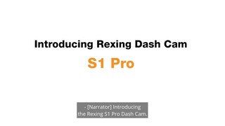 Rexing S1 FHD 1080p Front, Cabin and Rear 3-Channel Wi-Fi Dash Camera Black  S1-BBY - Best Buy
