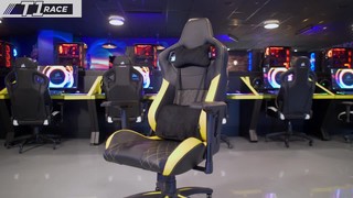 Best Buy: CORSAIR T1 RACE 2018 Gaming Chair Black/Black CF-9010011-WW