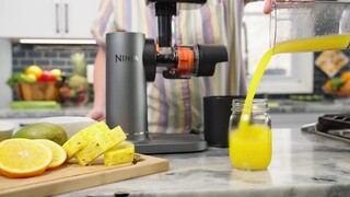 NINJA NeverClog 24 oz. Black Cold Press Juicer with Total Pulp Control -  JC151 JC151 - The Home Depot