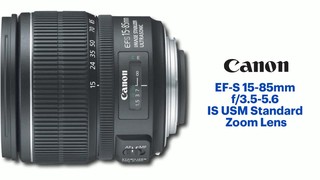 Best Buy: Canon EF-S 15-85mm f/3.5-5.6 IS USM Standard Zoom Lens 