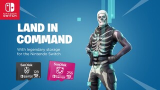Fortnite getting officially licensed microSDXC cards for Switch