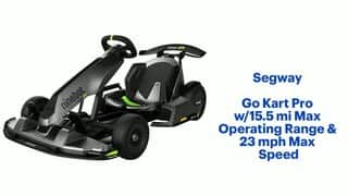 Segway Go Kart Pro w/15.5 mi Max Operating Range & 23 mph Max Speed Grey  AA.00.0010.42 - Best Buy