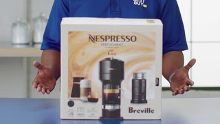 Nespresso Vertuo Chrome by Breville with Aeroccino3 Chrome BNV250CRO1BUC1 -  Best Buy
