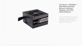 Best Buy Corsair Rmx Series 850w Atx12v 2 4 Eps12v 2 92 80 Plus Gold Modular Power Supply Black Cp Na