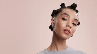 Bantu knots.