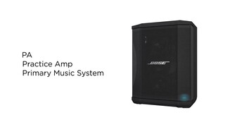 Bose S1 Pro Bluetooth PA Speaker System - With battery Open S1 Pro System  744271627534