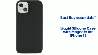 Best Buy: Best Buy essentials™ Liquid Silicone Case with MagSafe