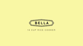 So Yummy by bella 16 Cup Rice Cooker and Steamer Red