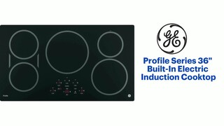 GE Profile 36 Built-In Electric Induction Cooktop Black on Black  PHP9036DJBB - Best Buy