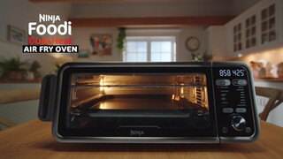 Ninja SP351 Foodi Smart 13-in-1 Dual Heat Air Fry Countertop Oven,  Dehydrate, Reheat, Smart Thermometer, 1800-watts, Silver