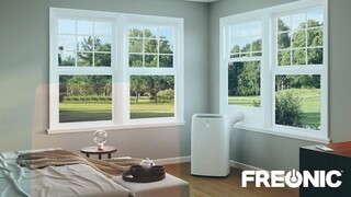 FREONIC Energy Star 16.9 pt. Up to 4500 sq.ft. Dehumidifier in. White With  Internal Pump FHCD501PWG - The Home Depot