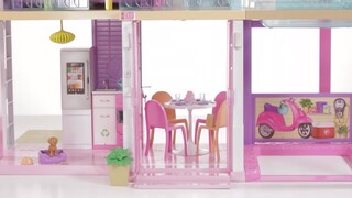 Best Buy: Barbie Dollhouse with Doll and Puppy HCD48