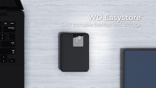 WD Easystore 4TB External USB 3.0 Portable Hard Drive Black