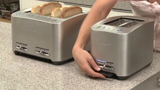  Breville 4-Slice BTA840XL Die-Cast Smart Toaster, Stainless  Steel: Commercial Toaster: Home & Kitchen