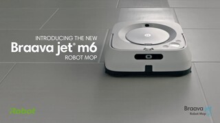 iRobot Braava Jet M6 M6112CB Wi-Fi Connected Robot Mop Floor Cleaner Bundle