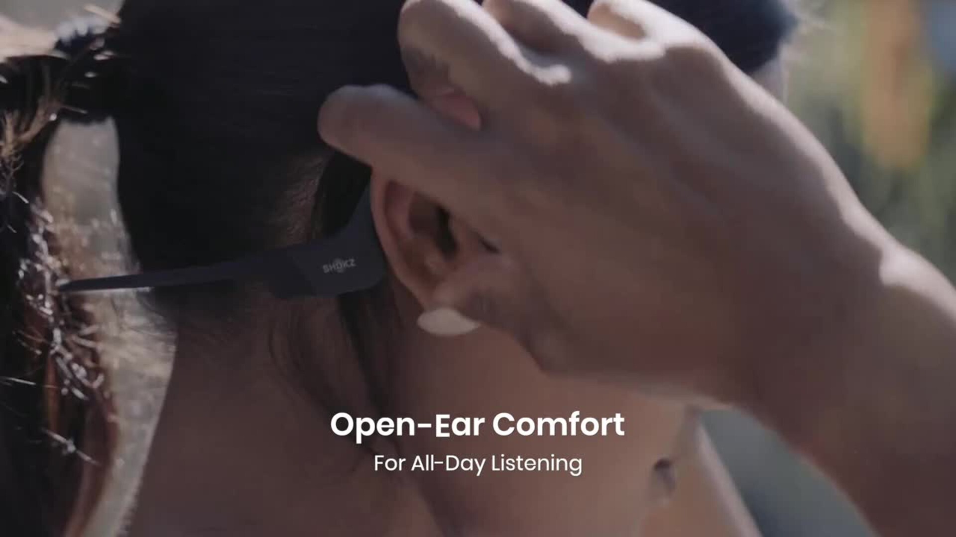 Shokz OpenRun Mini Bone Conduction Open-Ear Endurance Headphones