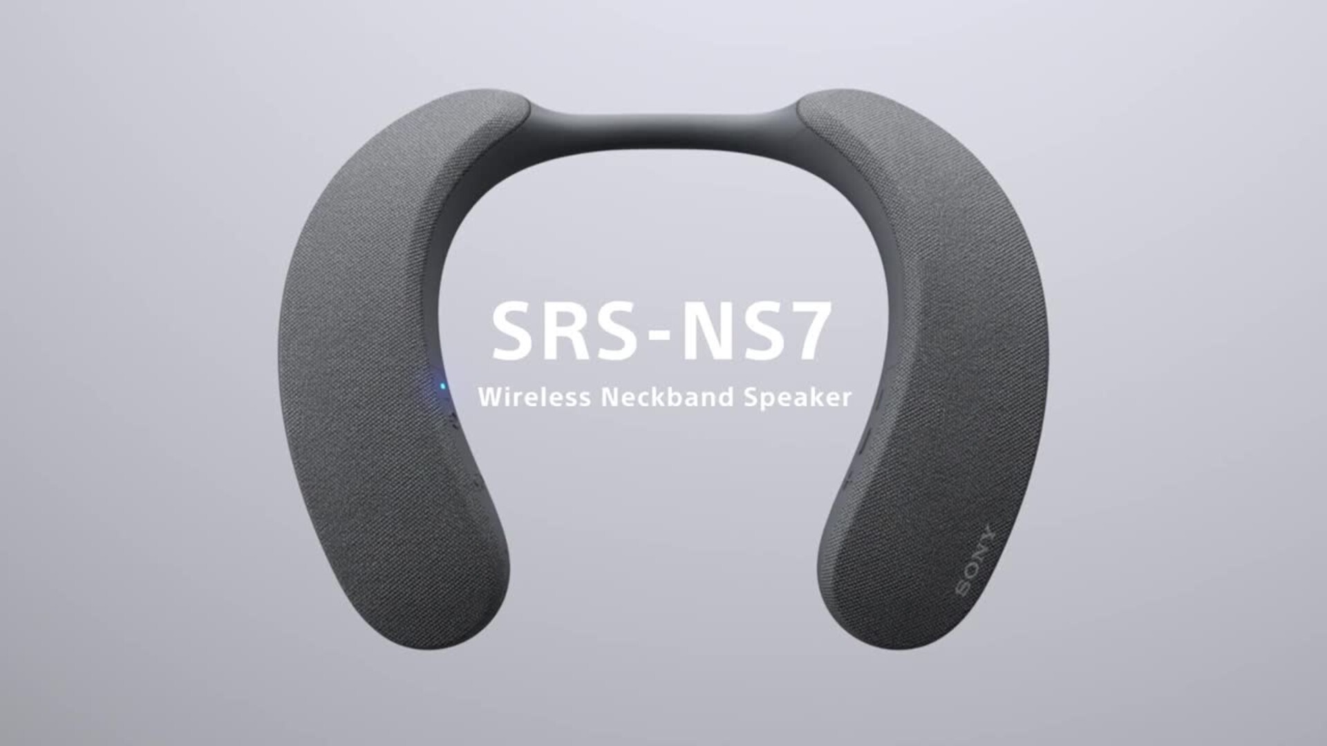 Sony SRSNS7 Wireless Neckband Speaker Black SRSNS7 - Best Buy