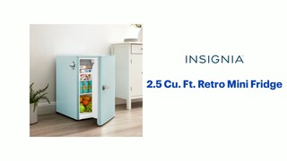 Best Buy: Insignia™ 2.5 Cu. Ft. Retro Mini Fridge Baby Blue NS-CFR25BB2