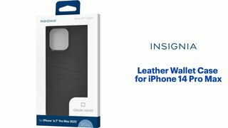 Platinum™ Leather Wallet Case for Apple® iPhone® 11 Pro Max Black  PT-MAXILCLBW - Best Buy