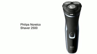 Philips Norelco Shaver 2500, Corded and Rechargeable Cordless Electric  Shaver with Pop-Up Trimmer, S1311/82