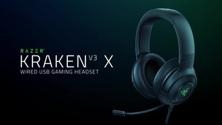 Razer Kraken V3 X Wired 7 1 Surround Sound Gaming Headset For Pc And Mac With Rgb Lighting Black Rz04 R3u1 Best Buy