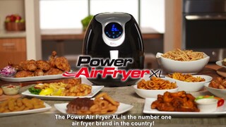 Best Buy: PowerXL 5qt Digital Hot Air Fryer Black PAFXL-5QT