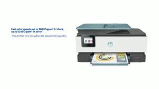 HP OfficeJet Pro 8035e Wireless Color All-in-One Printer (Basalt) with up  to 12 months Instant Ink with HP+ (1L0H6A)