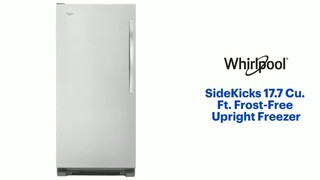 Whirlpool 18 Cu. Ft. Stainless All-Freezer WSZ57L18DMSS