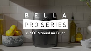 Bella Pro Series 3.7 qt. Digital Air Fryer Stainless Steel 90064 - Best Buy