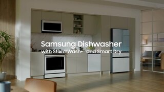 DW80R7061UG/AA, StormWash™ 42 dBA Dishwasher in Black Stainless Steel