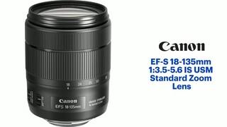 Canon EF-S18-135mm F3.5-5.6 IS USM Standard Zoom Lens for EOS DSLR Cameras  Black 1276C002 - Best Buy