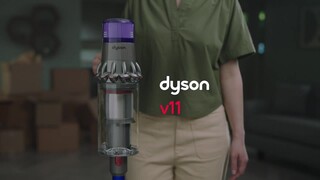 Dyson - V11 Aspirateur Balai Sans Fil 185 W 84 dB Filtre à Air Bleu - Aspirateur  balai - Rue du Commerce