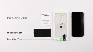 Protector de pantalla UltraGlass de Belkin para el iPhone 12 Pro