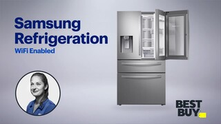 RF27CG5010S9AA Samsung 27 cu. ft. Counter Depth Mega Capacity 3-Door French  Door Refrigerator with Dual Auto Ice Maker in a Stainless Look - Hahn  Appliance Warehouse