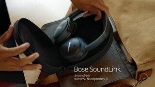 Best Buy: Bose SoundLink II Wireless Over-the-Ear Headphones Black