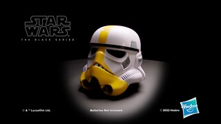 Star Wars: The Mandalorian Black Series casque electronique Artillery  Stormtrooper