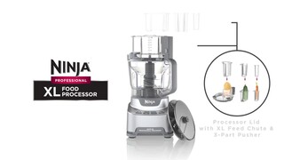 Ninja Professional XL Food Processor Platinum Silver NF701 - Best Buy
