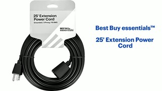 Sleek Socket 3' 3-Outlet Extension Power Cord with Wall  - Best Buy