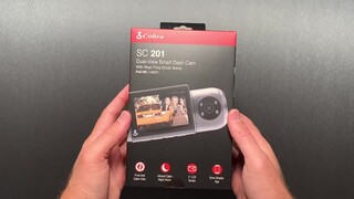 Cobra SC 201 Dual-View Smart Dash Cam with Built-In Cabin View Black SC 201  - Best Buy