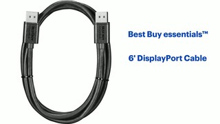 Insignia™ 6' DisplayPort to HDMI Cable Black NS-PCDPHD6 - Best Buy
