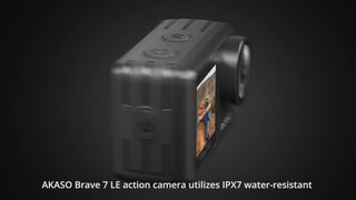 Best Buy: AKASO Brave 7 LE 4K Waterproof Action Camera with Remote  SYYA0021-BK