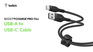 Best Buy: Belkin BoostCharge Pro Flex Braided USB Type C to A